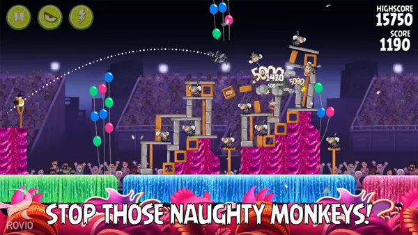 Angry Birds: Rio Screenshot
