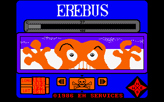 Erebus Amstrad CPC Eaten by a monster.