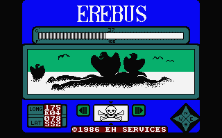Erebus Atari ST Too slow. You were consumed by vultures.