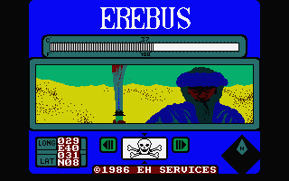 Erebus Atari ST Killed by a desert nomad.