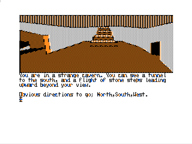 Treasure of the Aztecs TRS-80 CoCo In the Pyramid