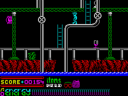 Dynamite Dan II ZX Spectrum If you go down you can go to the right