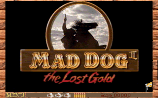 Crime Patrol et autres FMV shooters 152825-mad-dog-ii-the-lost-gold-dos-screenshot-title-screen