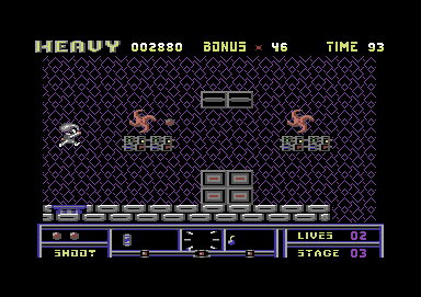 Hard &#x27;n&#x27; Heavy Commodore 64 Stage 03