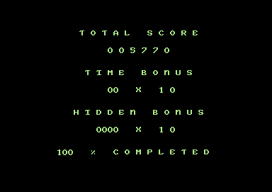 Hard &#x27;n&#x27; Heavy Commodore 64 Earned some extra bonuses.