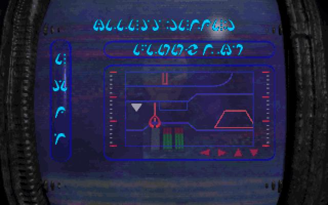 Alien Odyssey [PC] 198211-alien-odyssey-dos-screenshot-this-alien-computer-houses-a