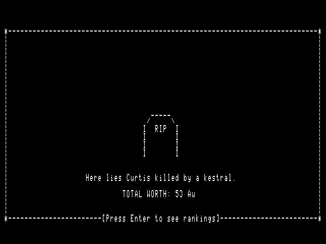 Rogue Screenshots for TRS-80 CoCo - MobyGames