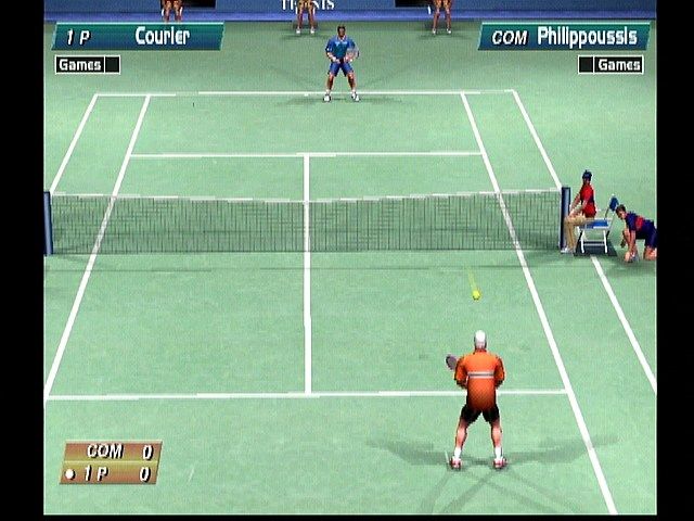 Virtua Tennis Dreamcast Indoor Court