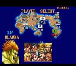 Street Fighter II SNES-ROM Download(USA)