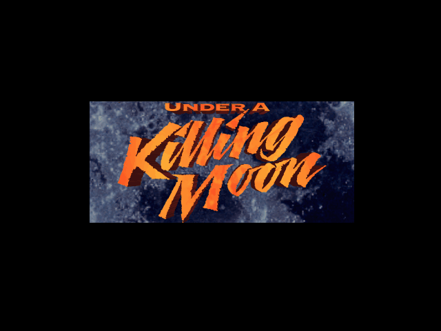 Tex Murphy: under a killing moon 4064-under-a-killing-moon-dos-screenshot-title-screen