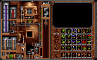 Tower of Souls DOS Alchemy screen