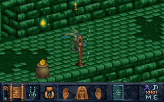 Tower of Souls DOS The first monsters