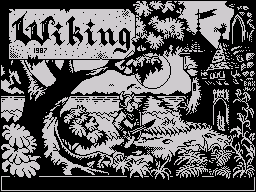 Wiking ZX Spectrum Loading screen