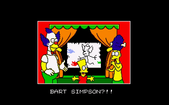 The Simpsons: Bart vs. the World Amiga Introduction