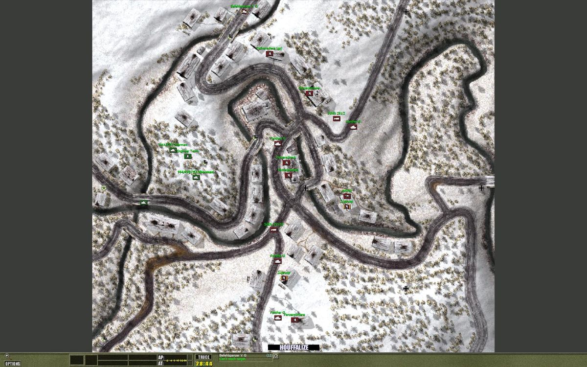 Close Combat: Wacht am Rhein Windows Map Houffalize