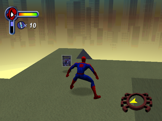 Spider-Man Dreamcast The first comic at the Fantastic Four tower.