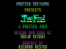 Taskforce ZX Spectrum Title Screen