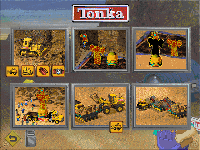tonka computer game