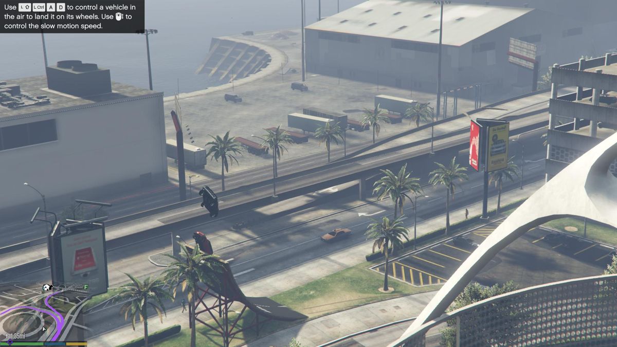 Grand Theft Auto V Windows Found a stunt jump