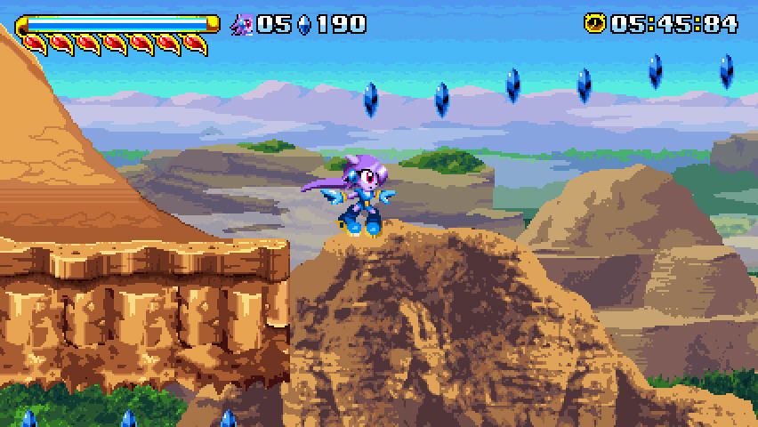 Freedom Planet Windows Collect crystals