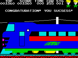 Stop the Express ZX Spectrum Game success.