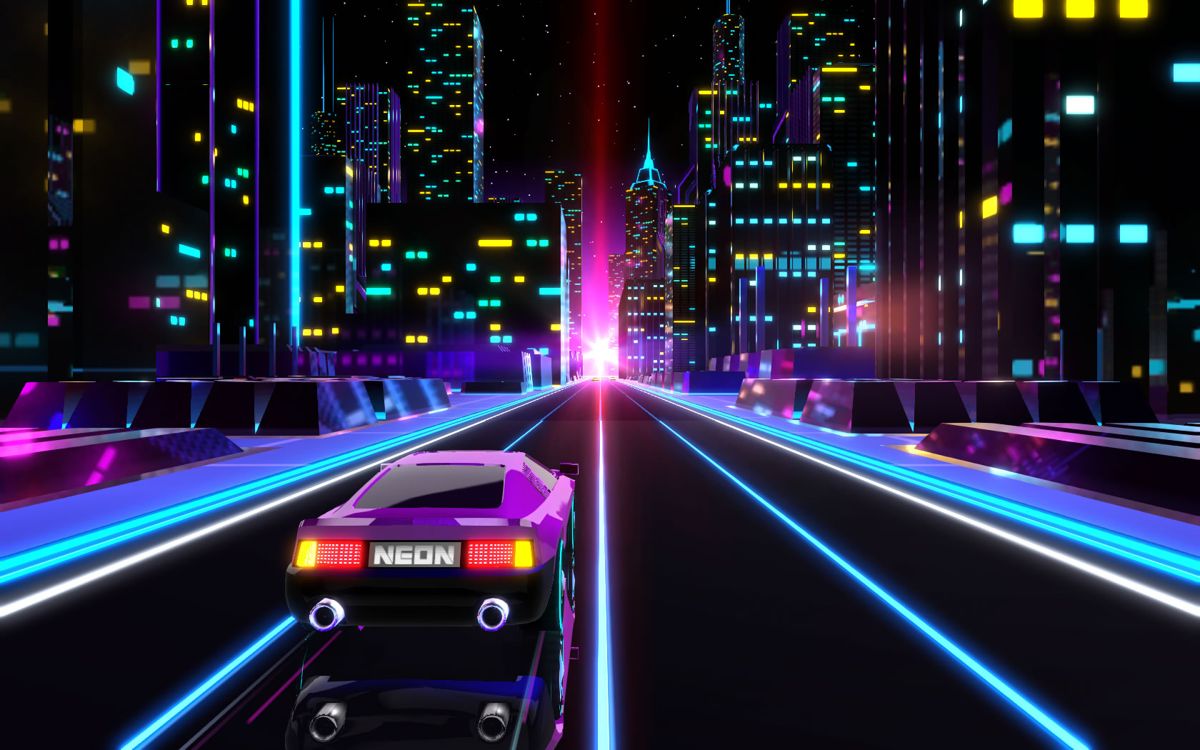 Neon Drive Screenshots for Windows - MobyGames