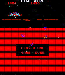 The End Arcade Game over
