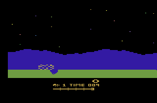 Moon Patrol Atari 2600 Crash!