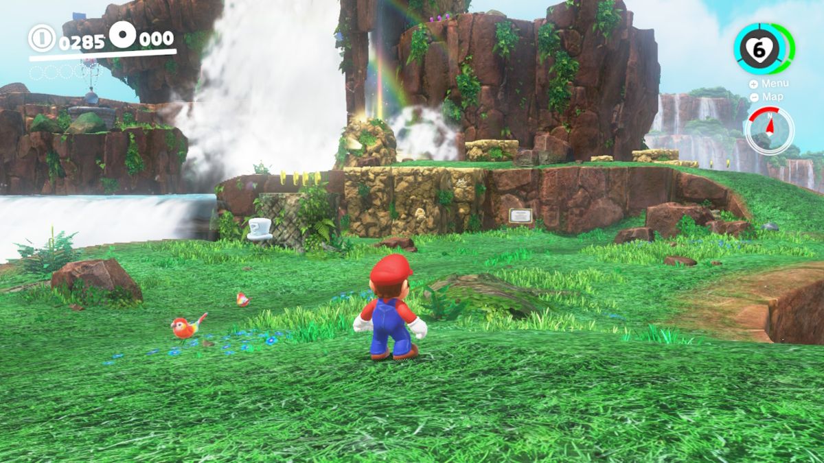 Super Mario Odyssey Nintendo Switch Exploring the Cascade kingdom