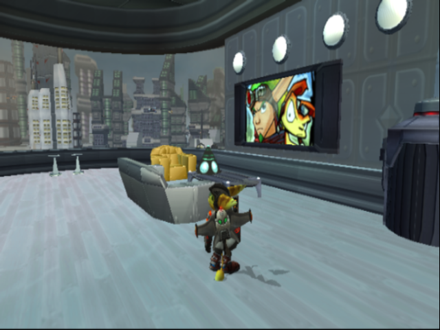 Ratchet &#x26; Clank: Going Commando PlayStation 2 Ratchet&#x27;s Home