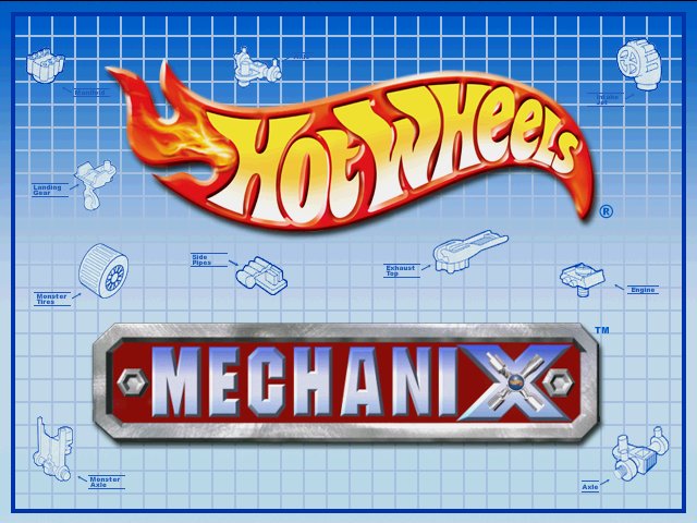 Hot Wheels: Mechanix Windows Opening screen