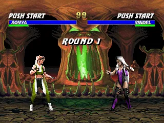 Mortal Kombat 3 PlayStation Sonya vs Sindel