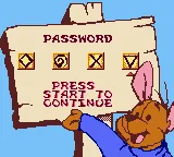 Disney&#x27;s Pooh and Tigger&#x27;s Hunny Safari Game Boy Color Password