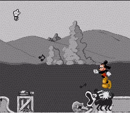 Mickey Mania SNES This is pretty rude