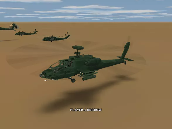 Jane&#x27;s Combat Simulations: Longbow - Gold Windows Iraq desert with 3Dfx!