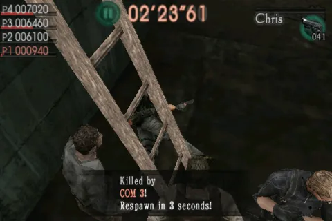 Resident Evil: Mercenaries VS. iPhone Getting killed