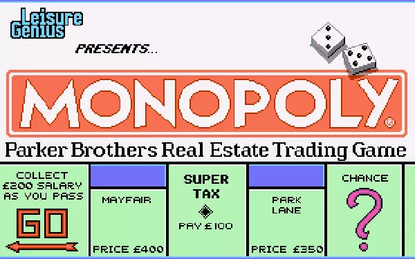 Monopoly Amiga Title