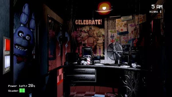 Five Nights at Freddy&#x27;s PlayStation 4 Oh, s... Better close the door as fast as possible