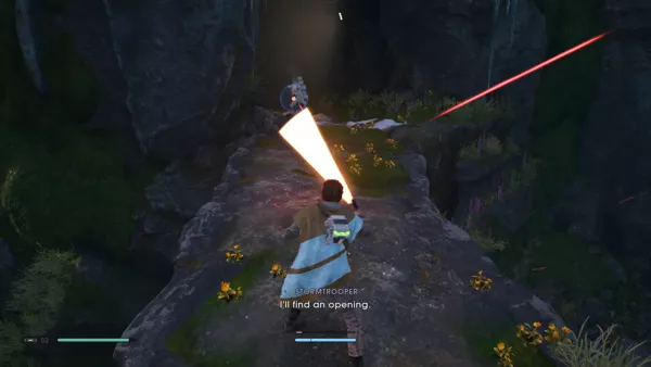 Star Wars: Jedi - Fallen Order PlayStation 4 Deflecting bullets from a heavy assault trooper can only be done for so long