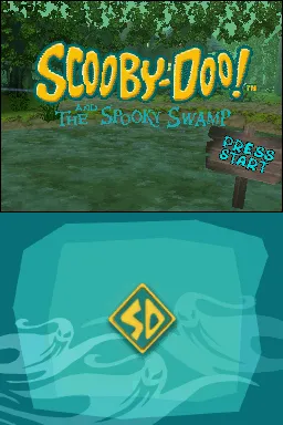 Scooby-Doo! and the Spooky Swamp Nintendo DS Title Screen