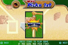 Backyard Baseball 2006 Game Boy Advance Who Picks 1st