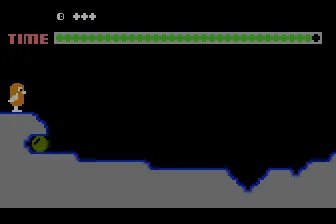 Snokie Atari 8-bit Starting a new game.