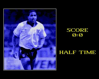 John Barnes European Football Amiga CD32 Half time