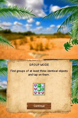 Safari Quest Nintendo DS Group Mode