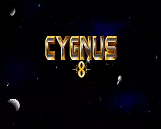 Cygnus 8 Amiga Title screen