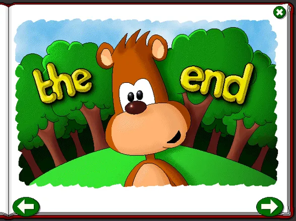 Goldilocks and the Three Bears Windows 3.x Ending screen