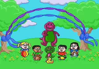 Barney&#x27;s Hide &#x26; Seek Game Genesis If only that were real life...