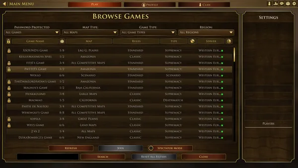 Age of Empires III: Definitive Edition Windows The multiplayer is quite lively on day one!