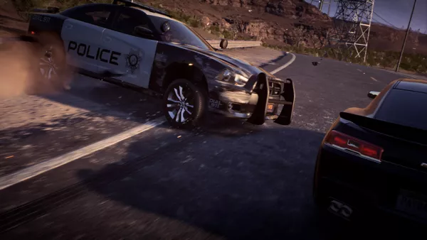 Need for Speed: Payback PlayStation 4 Police cars have no trouble keeping up and they have strong bumpers for ramming