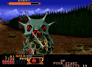 Crossed Swords Neo Geo Your first boss, that&#x27;s what